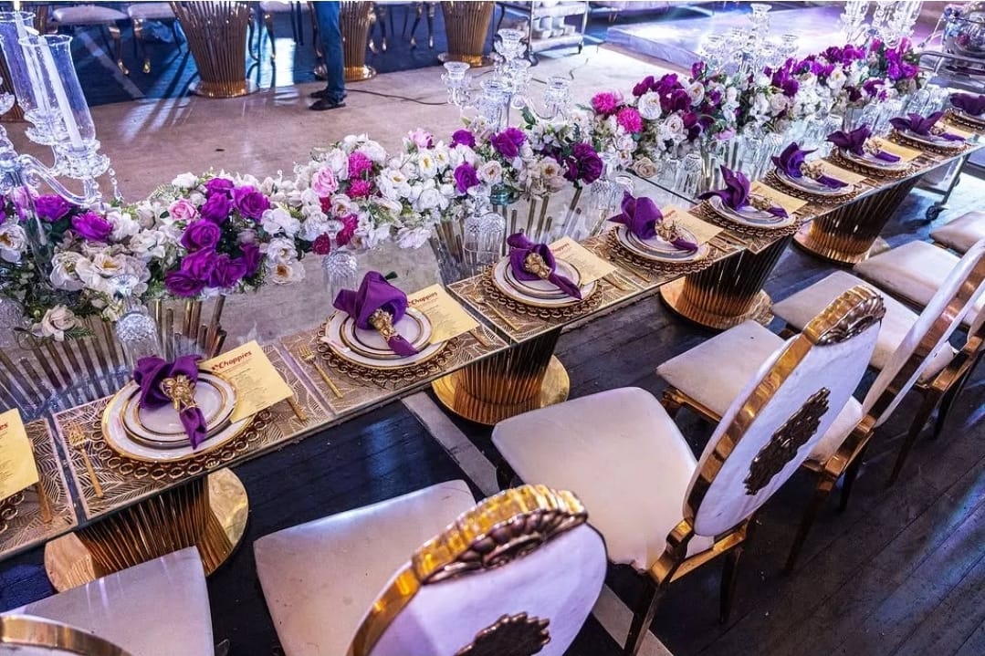 Wedding planning in Calgary reception hall decor